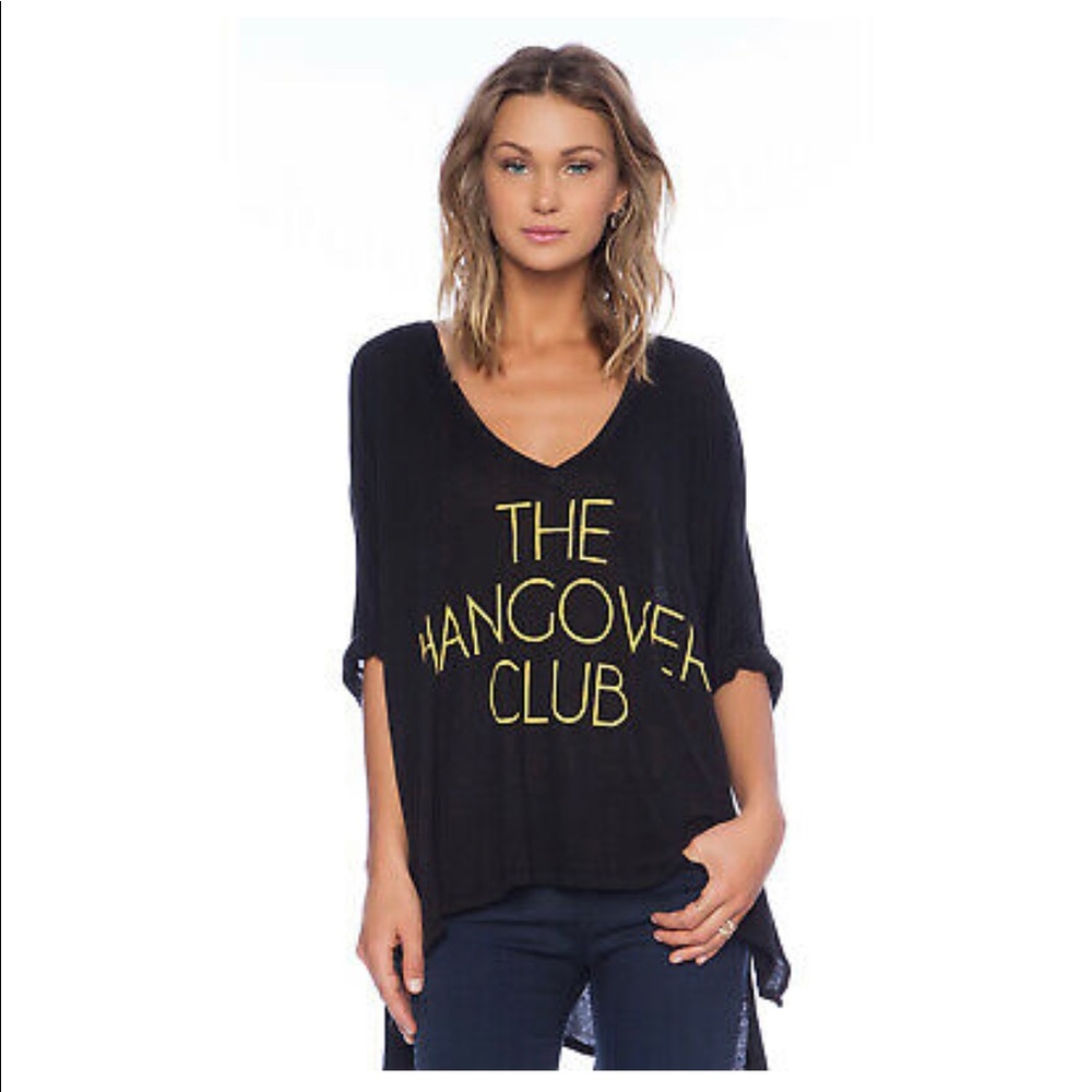 WildFox  "The Hangover Club" Tee Shirt
